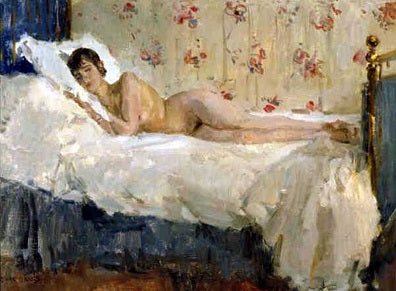 Nu allongé - Isaac Israëls