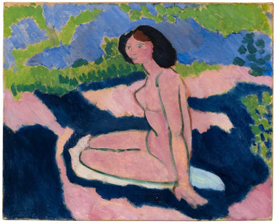 Reproduction du tableau « Nu assis - Henri Matisse » par Alpha Reproduction en peinture à l’huile
