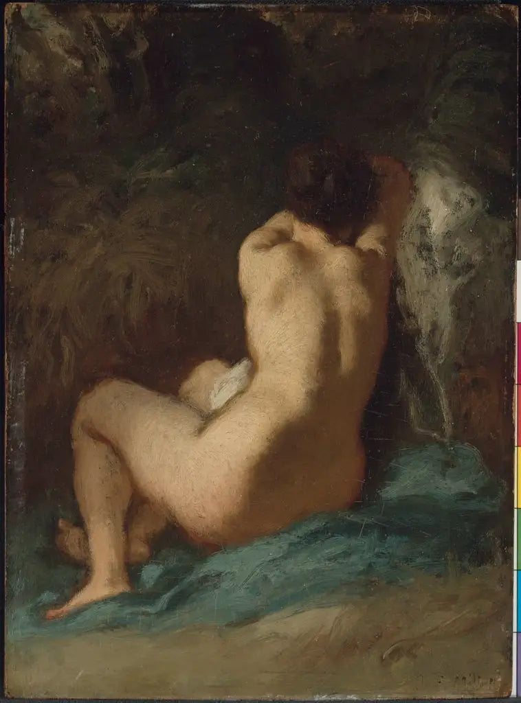 Nu assis (Les Regrets) - Jean-François Millet - Alpha Reproduction