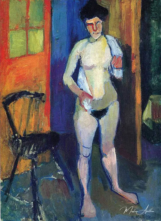 Nu avec une serviette blanche - Matisse - Reproductions de tableaux et peintures haut de gamme