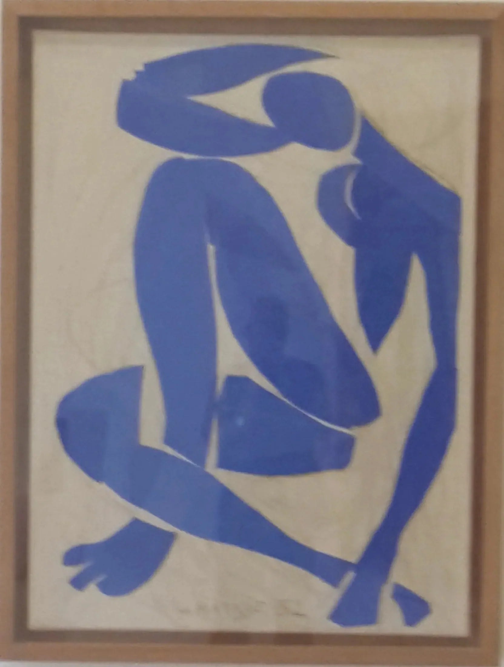 Nu bleu IV - Henri Matisse image 1 reproduction de peinture à l’huile