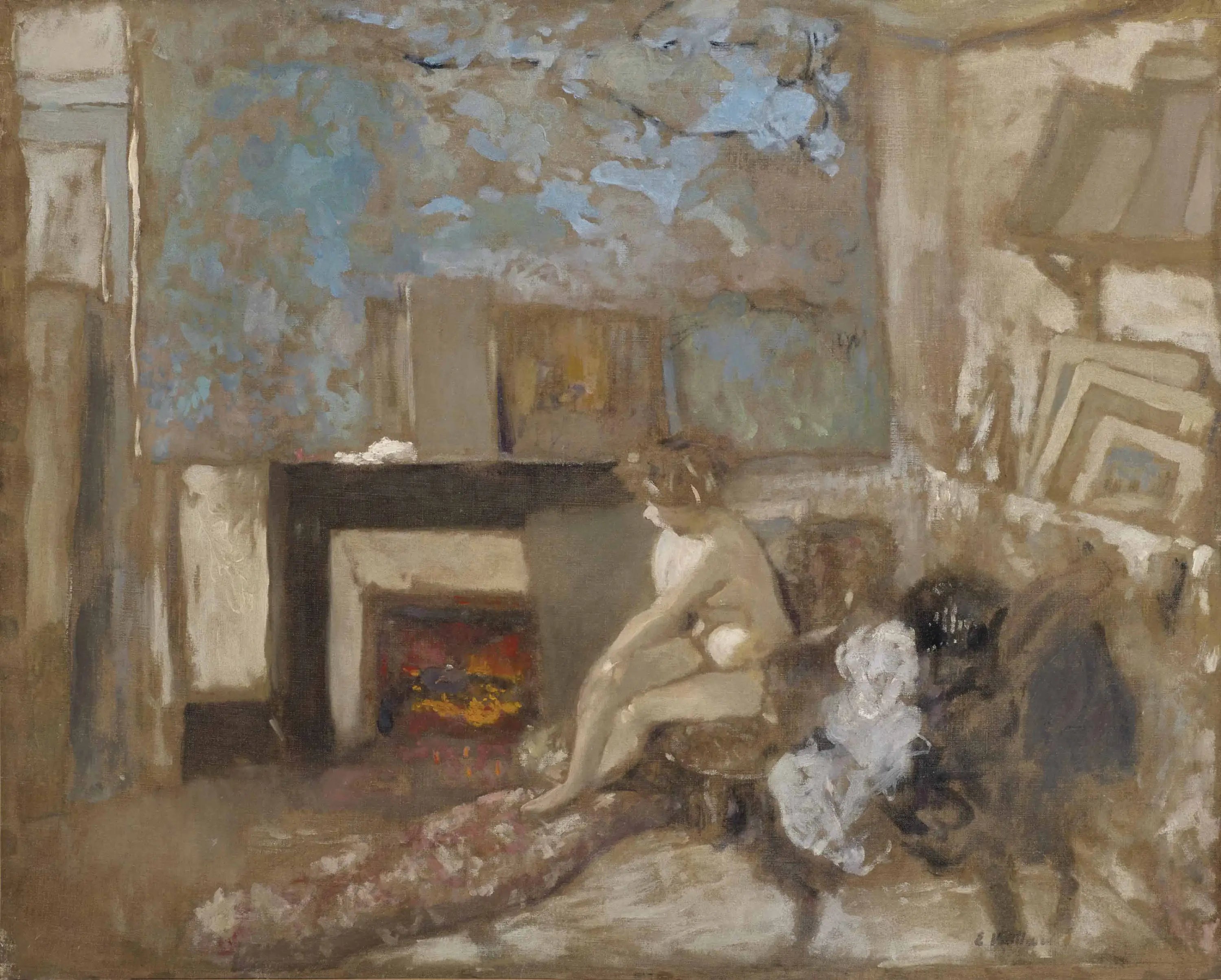 Nu dans l’appartement de la rue Truffaut - Édouard Vuillard - Alpha Reproduction