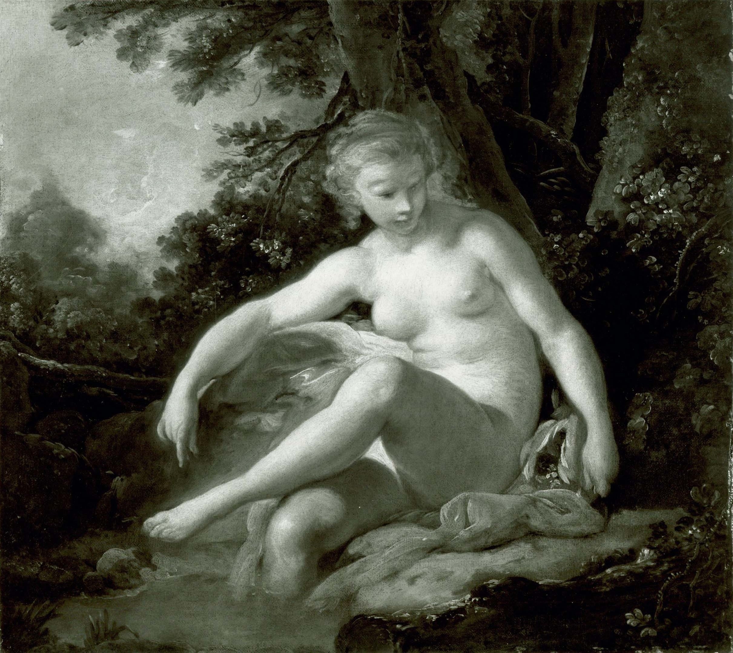 Nymphe au bain - François Boucher - Alpha Reproduction
