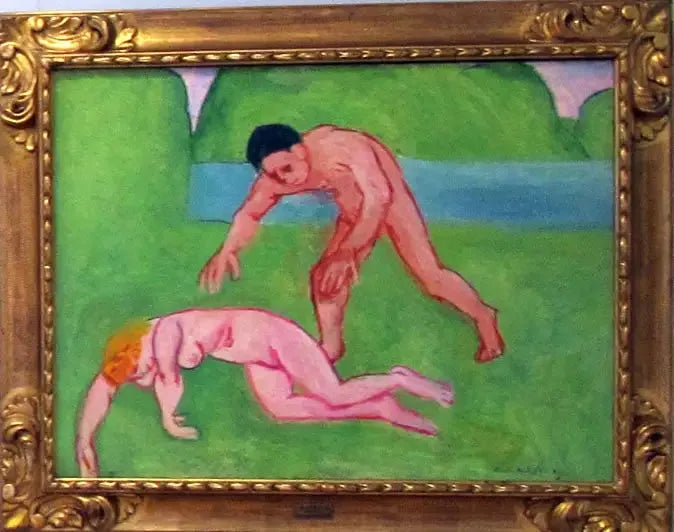 Нимфа и Сатир - Анри Матисс