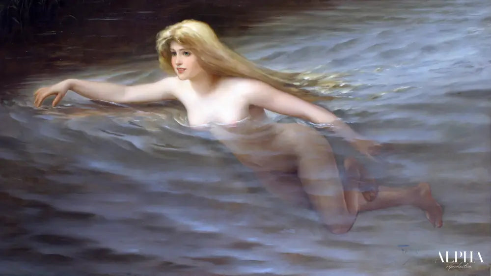 Nymphe - Luis Ricardo Falero - Reproductions de tableaux et peintures haut de gamme