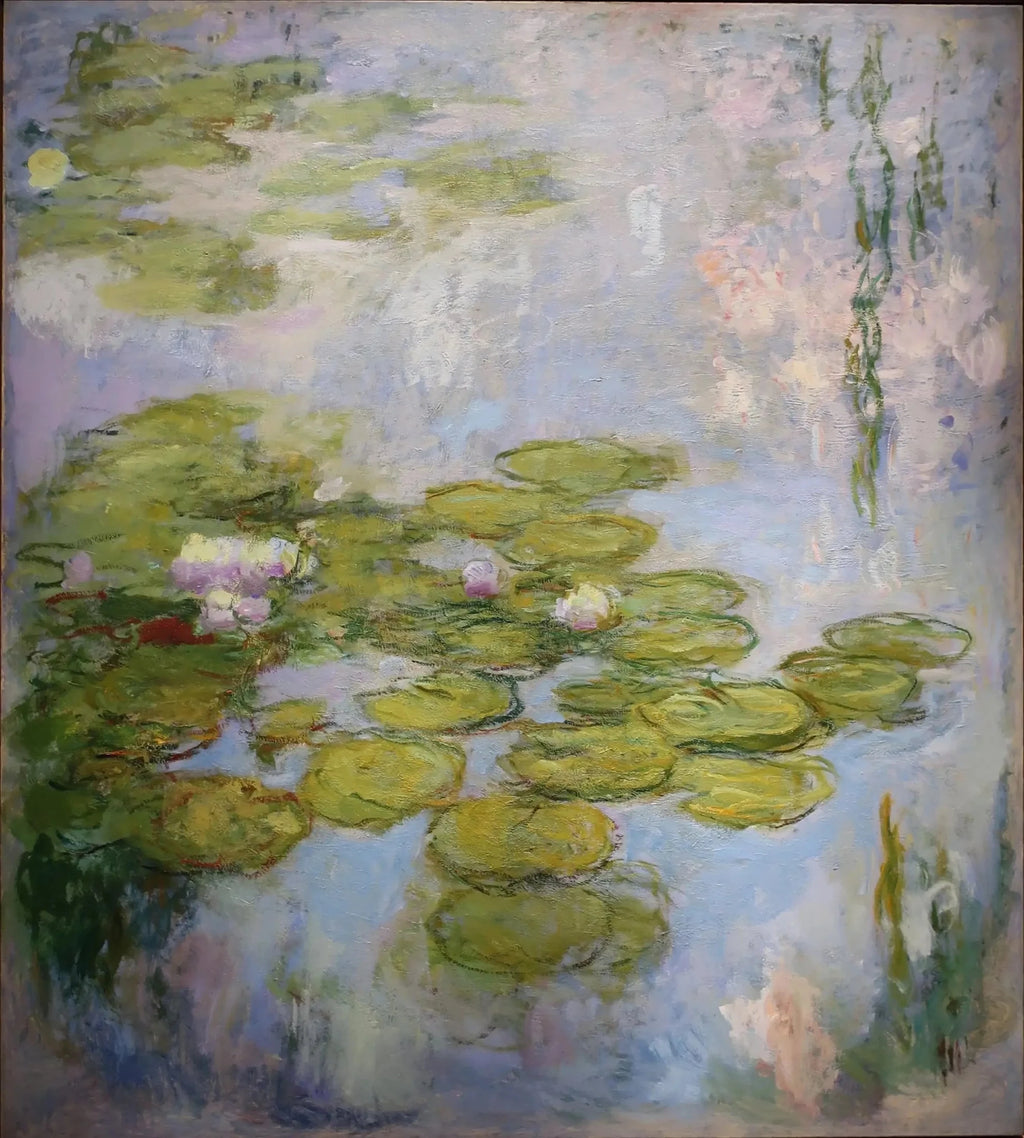 Nymphéas de Claude Monet, 1916–1919 – Fondation Beyeler, Wildenstein 1854, vue complète