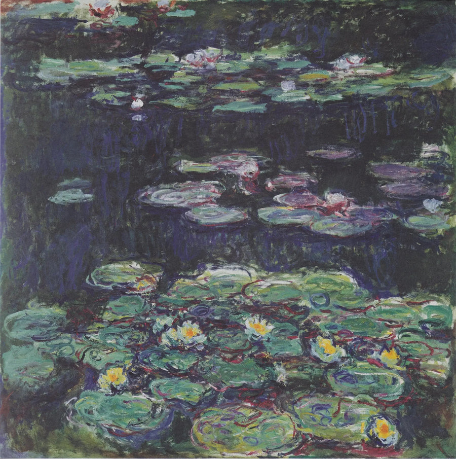 Nymphéas blancs et jaunes - Claude Monet image 1 copie peinte à la main à l’huile
