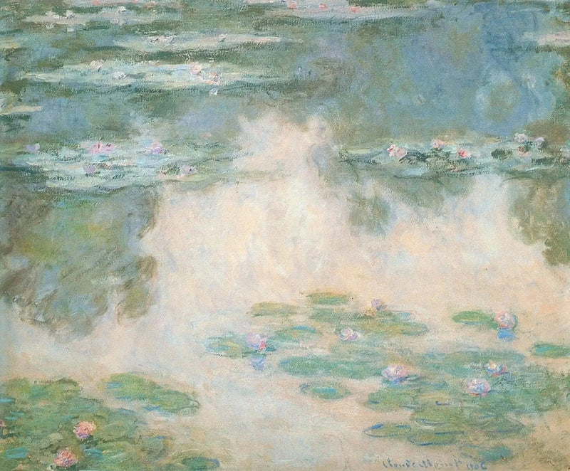 Кувшинки, музей Мохамеда Махмуда Халила W1695 - Клод Моне