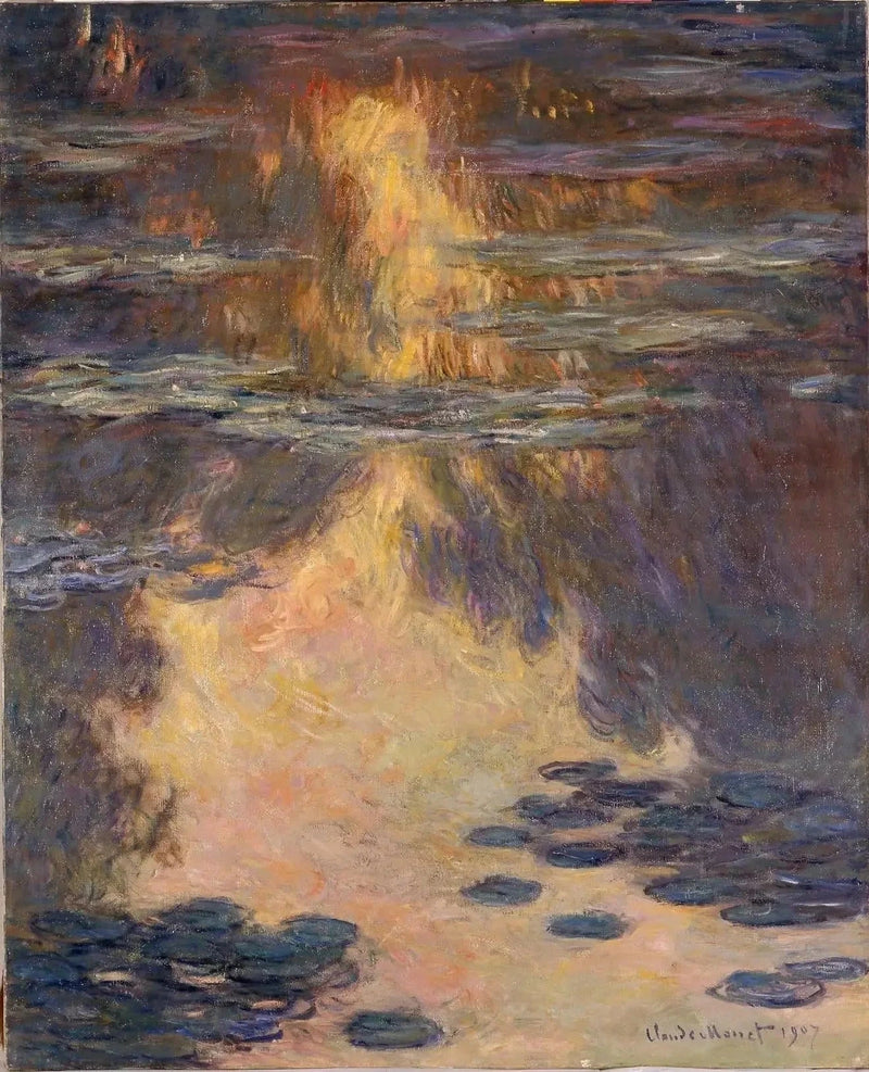 Кувшинки, Кубосо W1713 - Клод Моне
