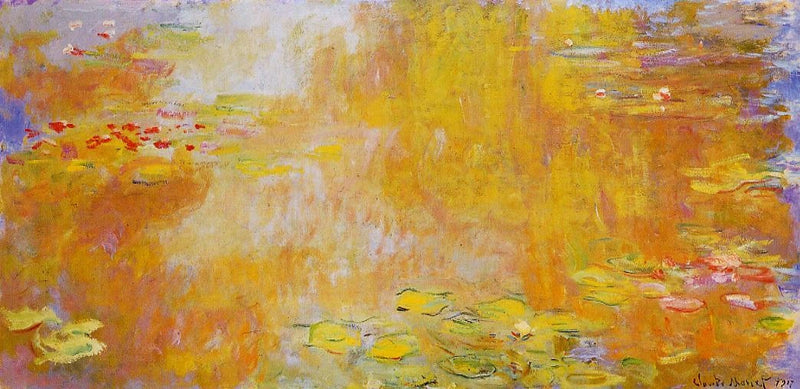 Водяные лилии в Живерни, Нант W1886 - Клод Моне
