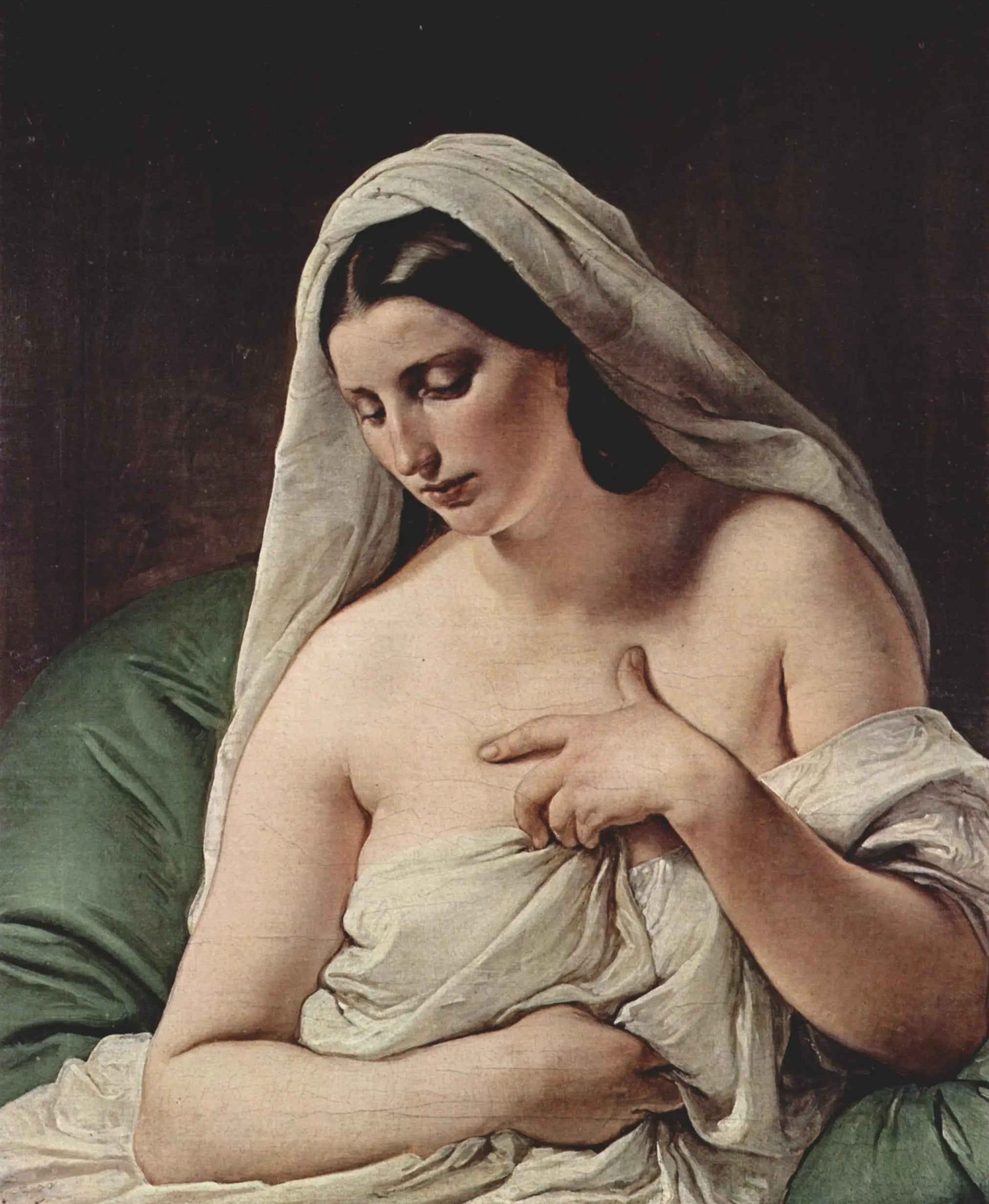 Odalisque - Francesco Hayez - Alpha Reproduction