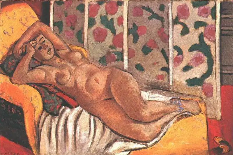 Желтая одалиска - Анри Матисс