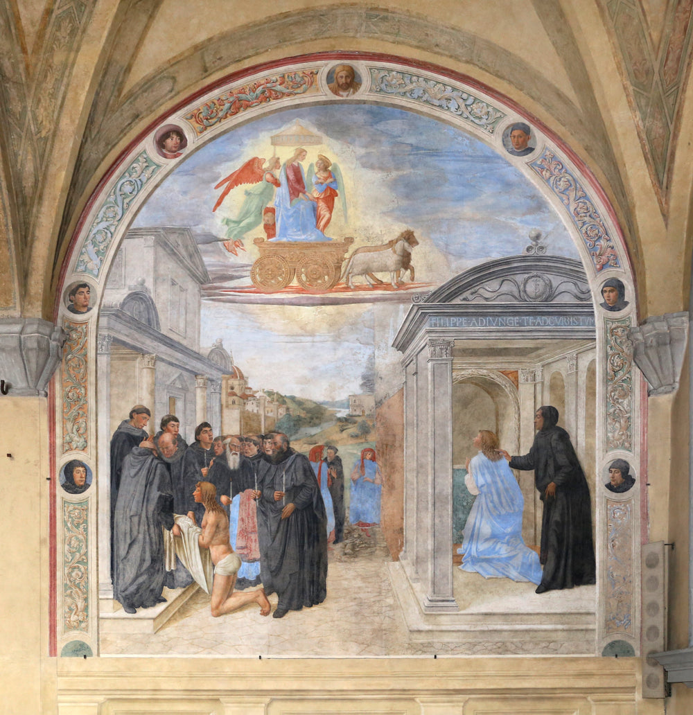 Œuvre de saint Philippe Benizi - Cosimo Rosselli - Alpha Reproduction