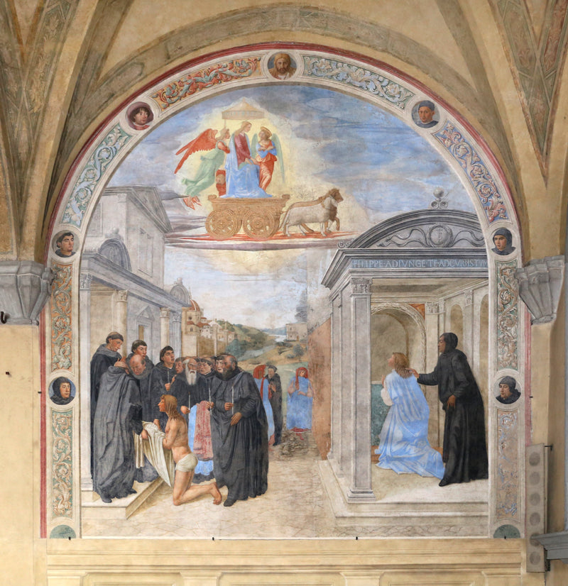 Произведение святого Филиппа Бенизи - Косимо Росселли