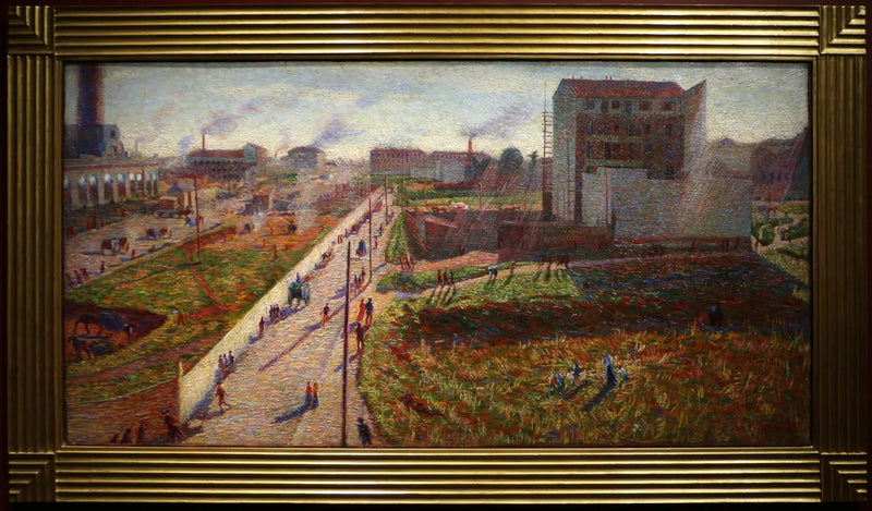 Мастерская у Порта Романа - Умберто Боччони