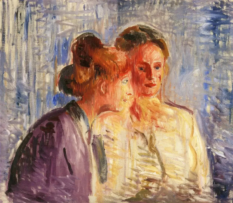 Ольга и Роза Мейснер - Эдвард Мунк