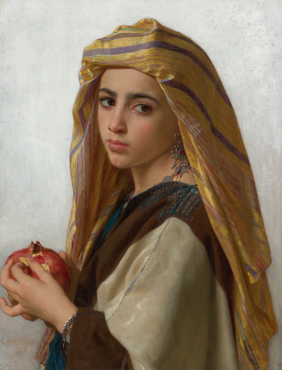 L’Orientale à la grenade (1875) - Bouguereau