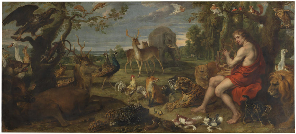 Orphée et les animaux - Frans Snyders image 1 reproduction d’œuvre d’art à l’huile