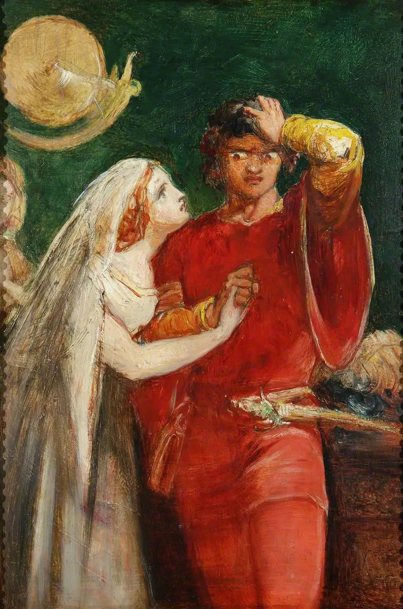 Othello et Desdémone - John Everett Millais - Alpha Reproduction