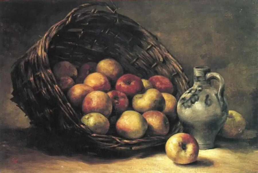 Корзина с яблоками - Пит Мондриан