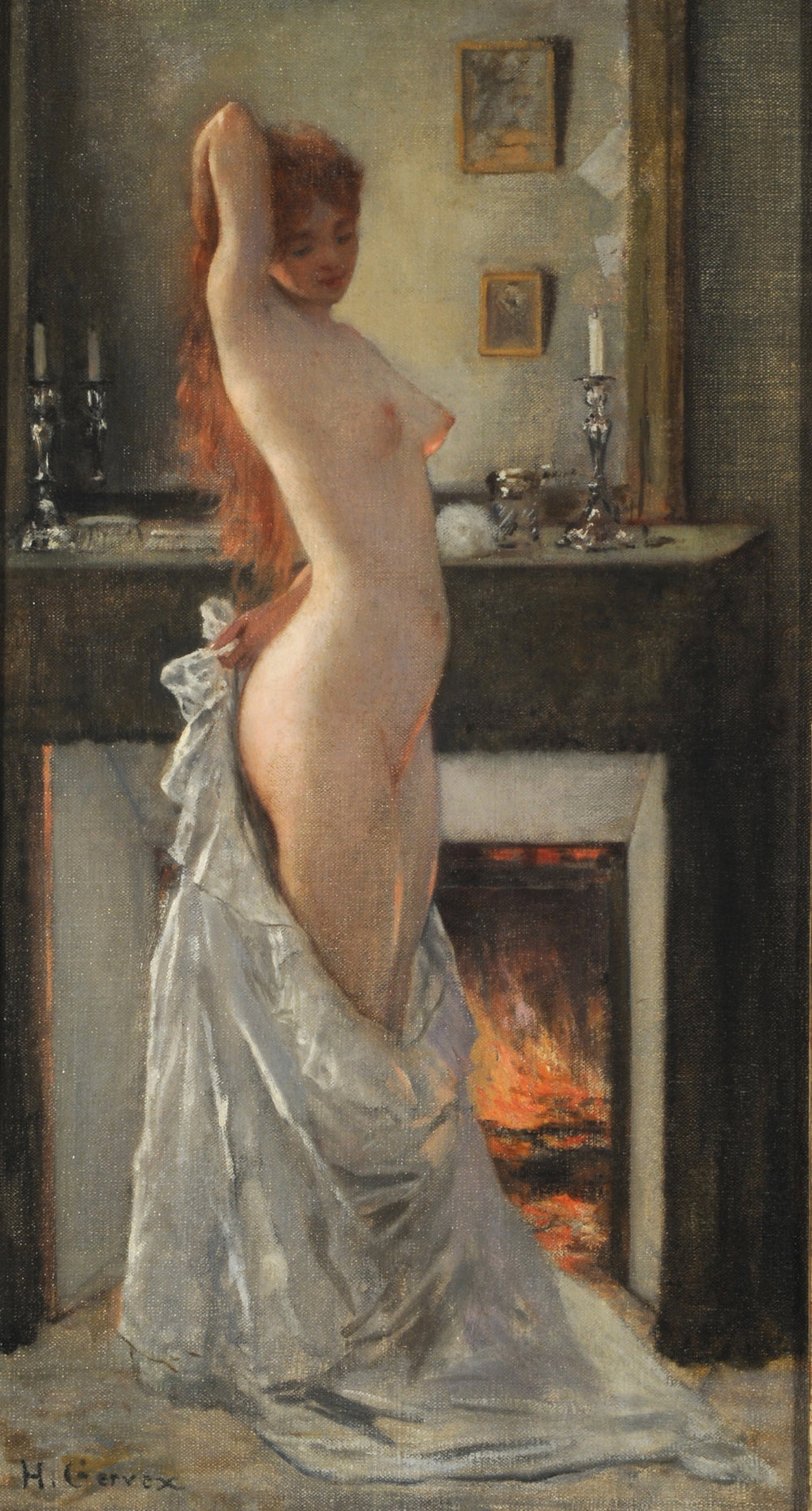Parisina en su toilette - Henri Gervex