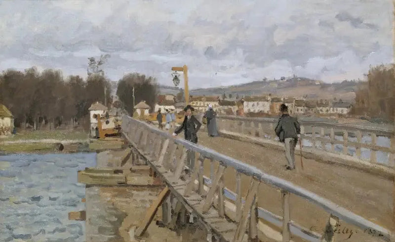 Аржантийский мост - Альфред Сислей