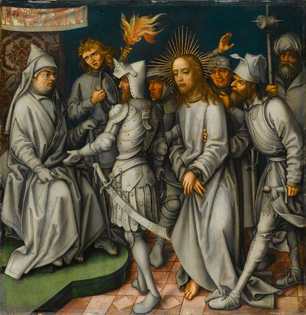 Пассион Гризе: Христос перед верховным жрецом - Ганс Холбайн Старший