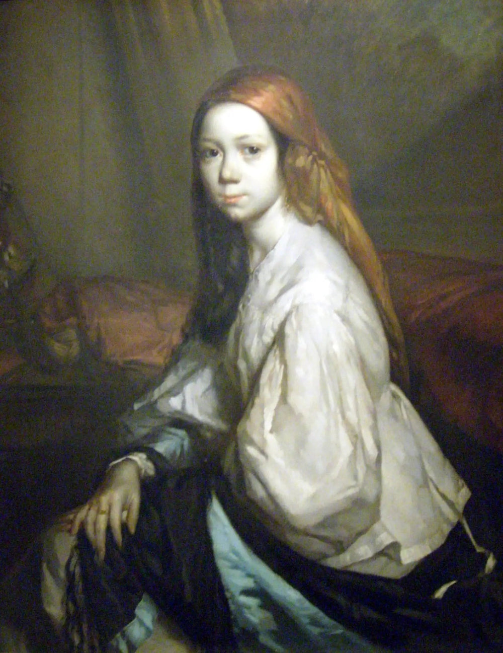 Pauline Ono en déshabillé - Jean-François Millet - Alpha Reproduction