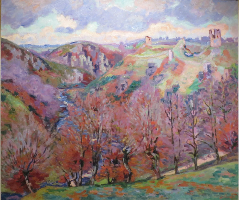 Пейзаж с руинами - Арман Гийомин