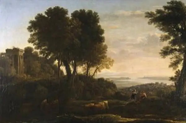 Paysage avec Mercure et Battus - Claude Lorrain - Alpha Reproduction