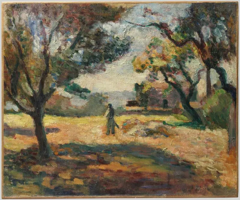 Корсиканский пейзаж - Анри Матисс