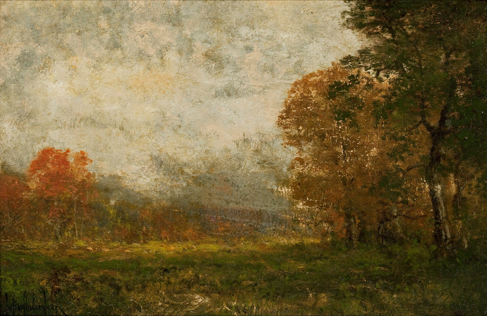 Paysage d'automne - Julian Onderdonk image 1 copie de tableau peinte à la main