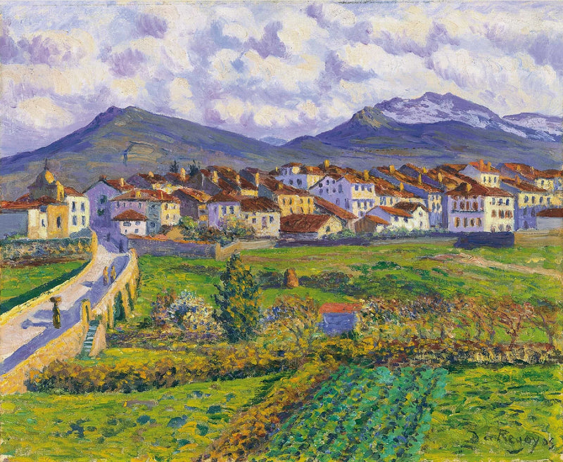 Пейзаж из Эрнани - Дарио де Регойос