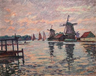 Paysage de Hollande - Armand Guillaumin - Alpha Reproduction