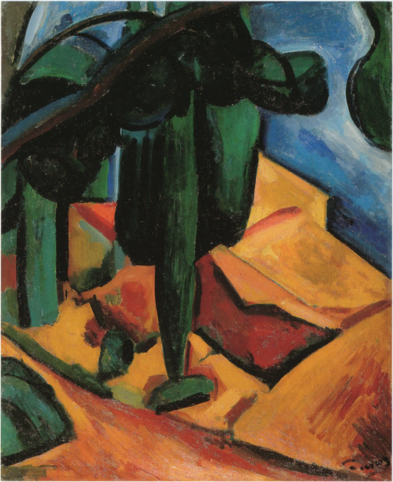 Пейзаж Мартиг - Андре Дерен