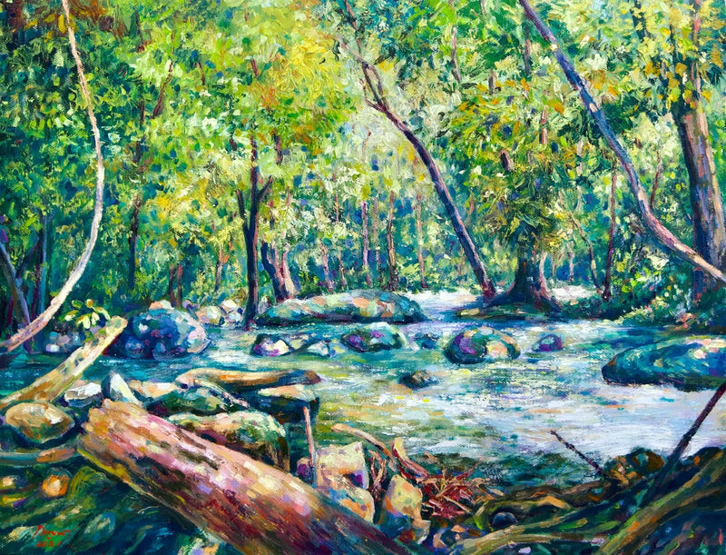 Лесной пейзаж | 50 х 40 см