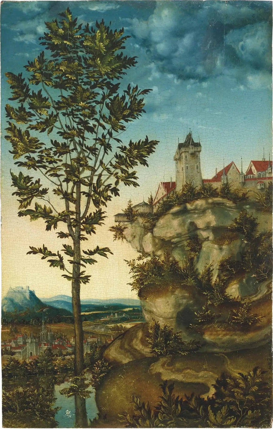 p:
Пейзаж (фрагмент) - Lucas Cranach the Elder