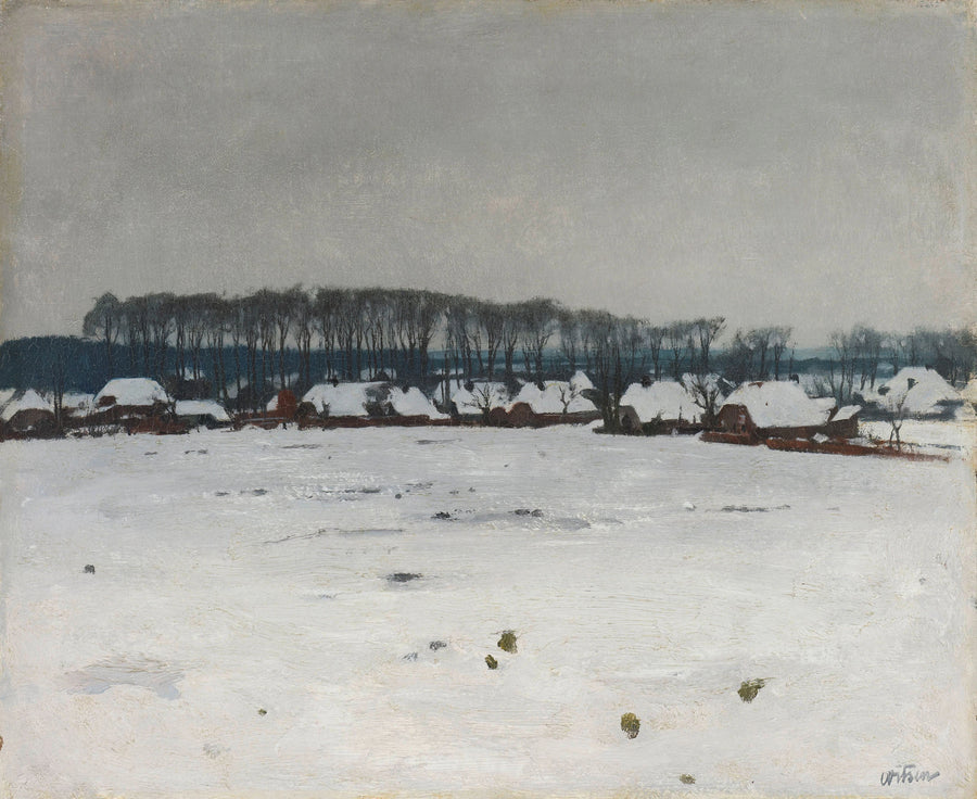 Paysage d'hiver - Willem Witsen