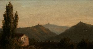 Paysage italien (anciennement Les Catskills de Saugerties) - Thomas Cole - Alpha Reproduction