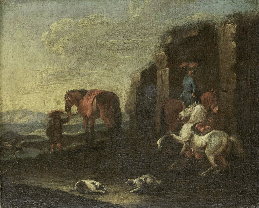 Paysage italien - Artiste inconnu du Rijksmuseum