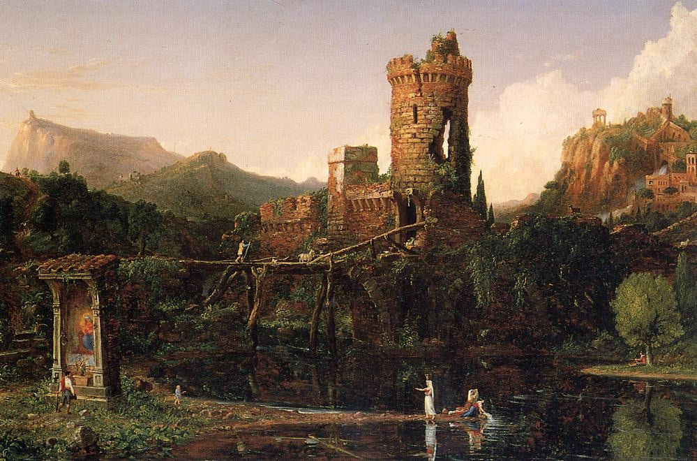 Paysage italien - Thomas Cole - Alpha Reproduction