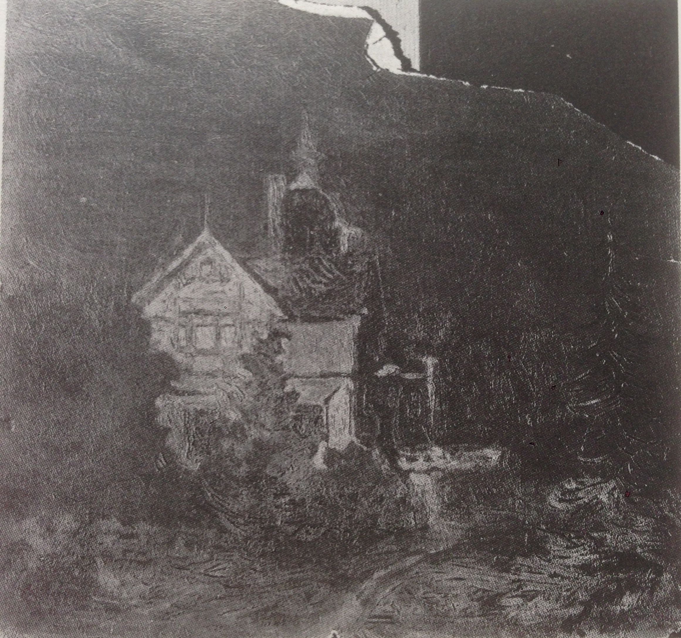 Paysage nocturne - Kazimir Malevich - Alpha Reproduction