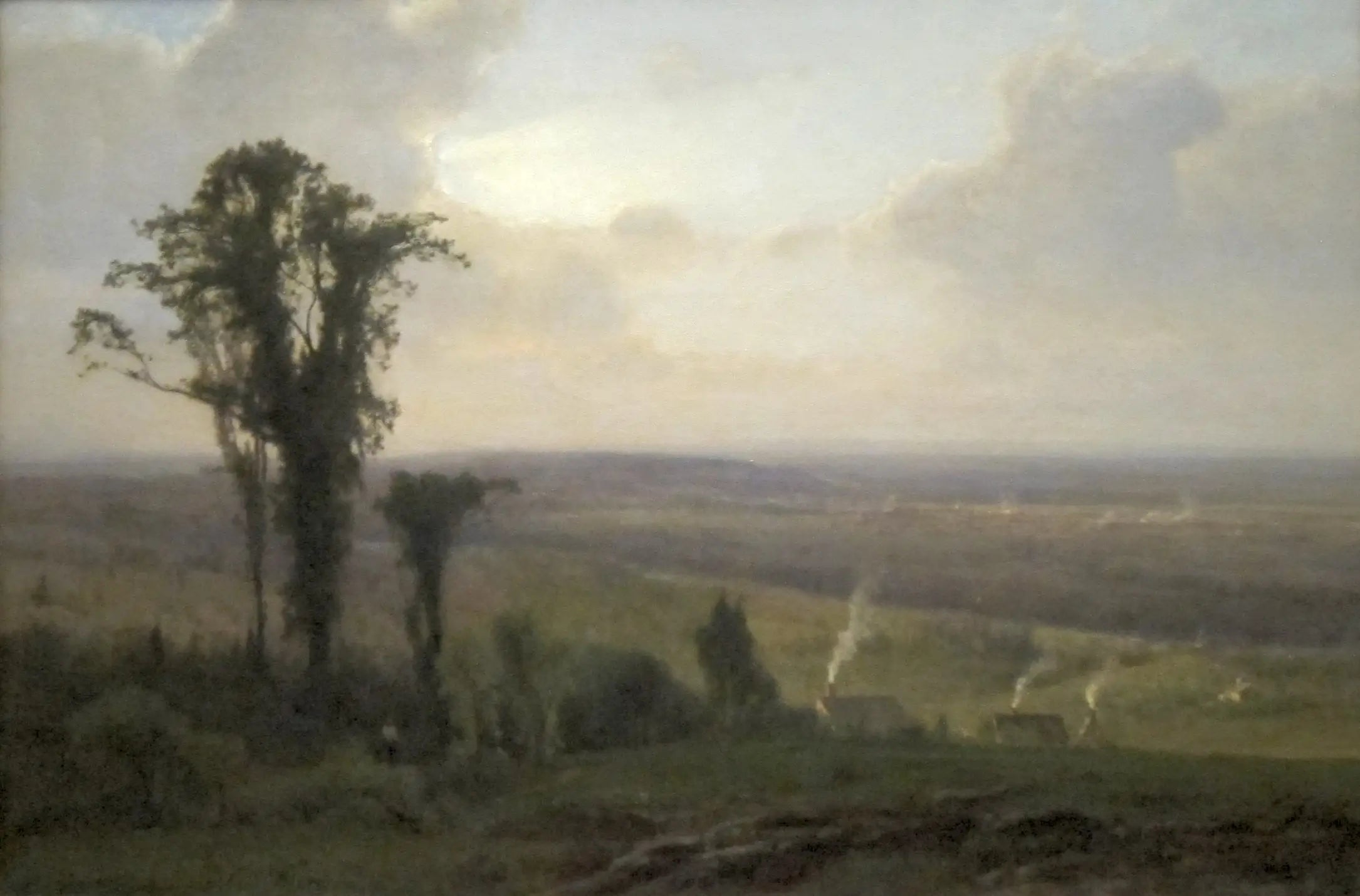 Paysage vallée de l’Hudson - George Inness - Alpha Reproduction