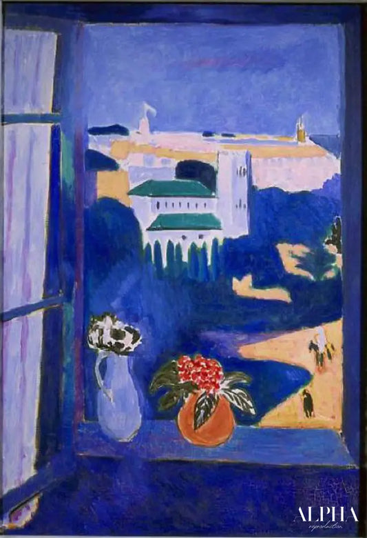 Paysage vu d'une fenêtre - Matisse - Reproductions de tableaux et peintures haut de gamme