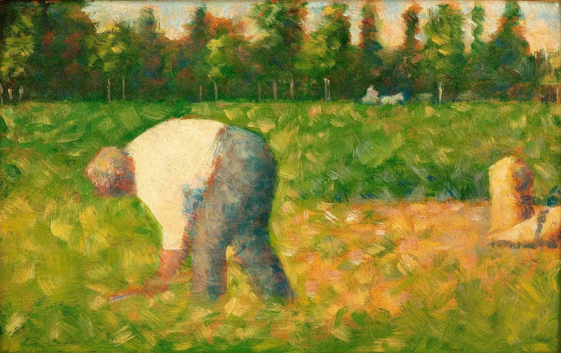 Рабочий крестьянин - Жорж Сёра