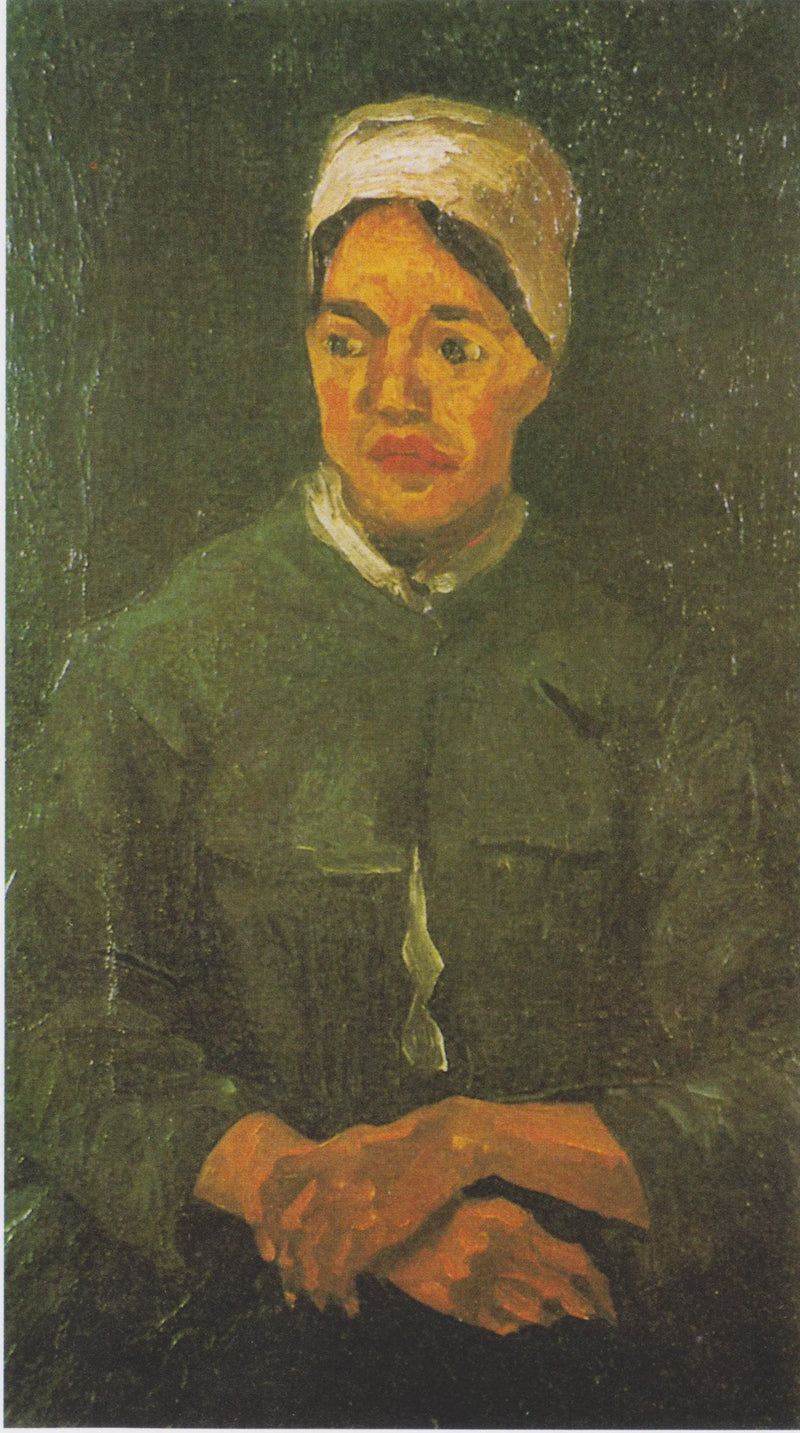 Крестьянка, сидящая (половина фигуры) - Винсент ван Гог