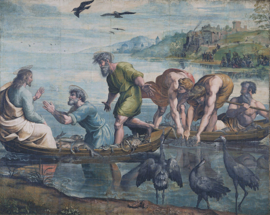 La Pêche miraculeuse - Raphaël Sanzio