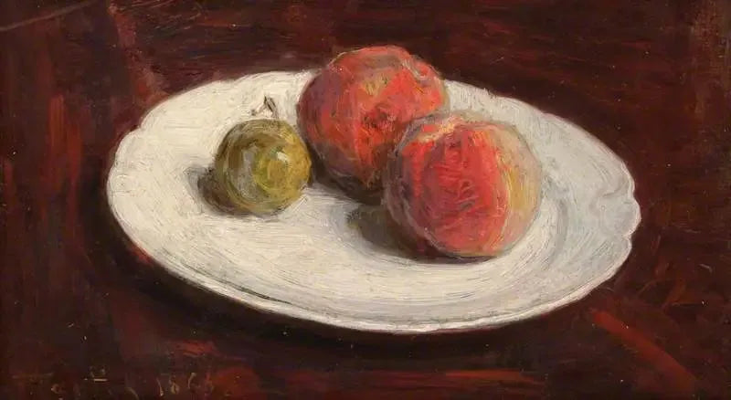 Персики и сливы- королевы - Анри Фантен-Латур