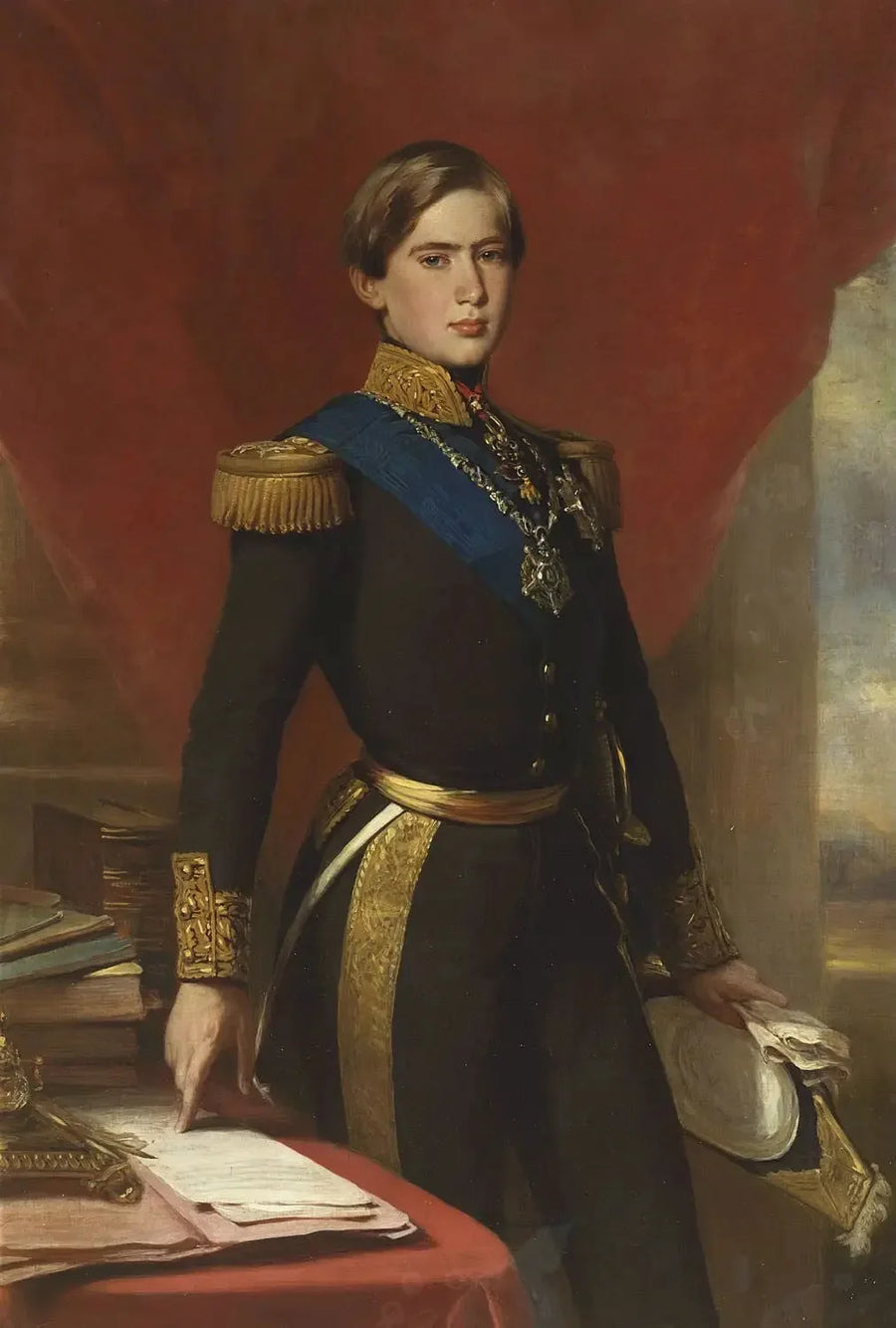 Педро V, король Португалии (1837-1861) - Франц Ксавер Винтерхальтер