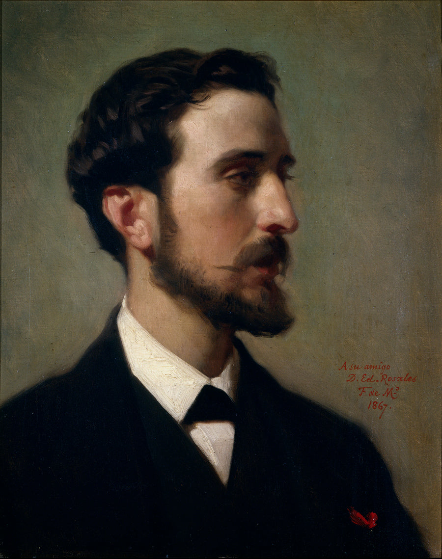 Le peintre Eduardo Rosales - Federico de Madrazo